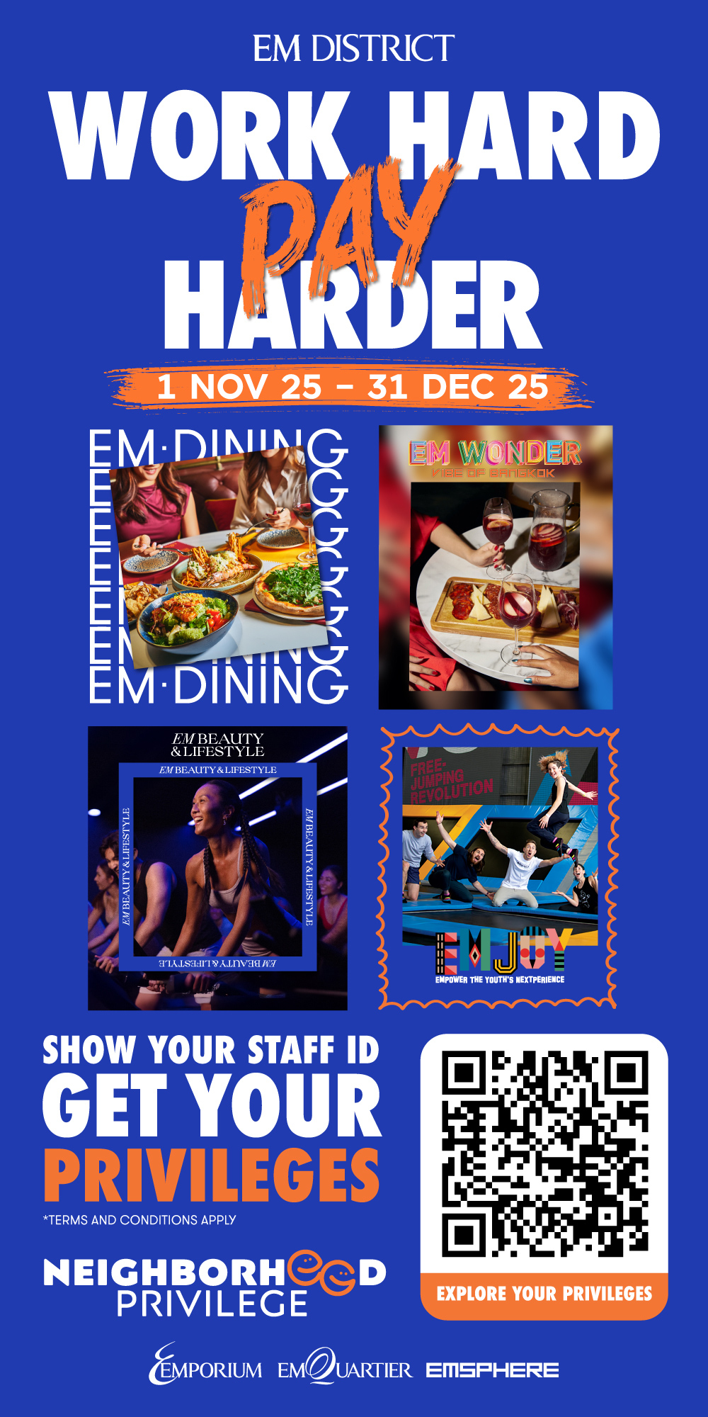 WORK HARD PAY HARDER