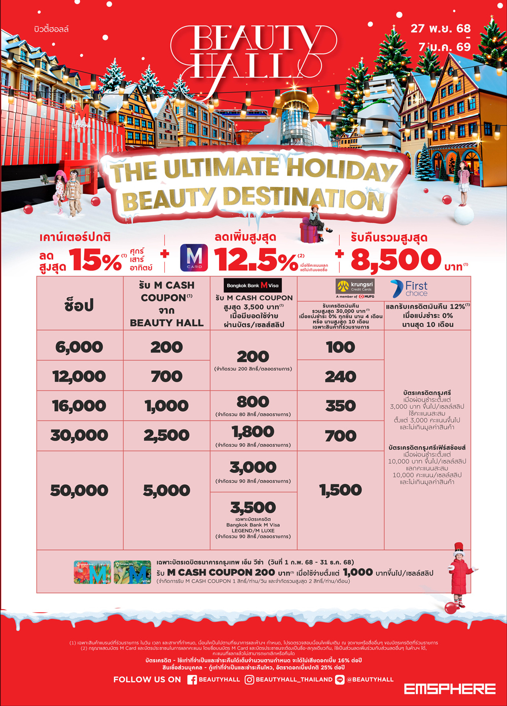 BEAUTY HALL THE GREAT NEW YEAR 2026