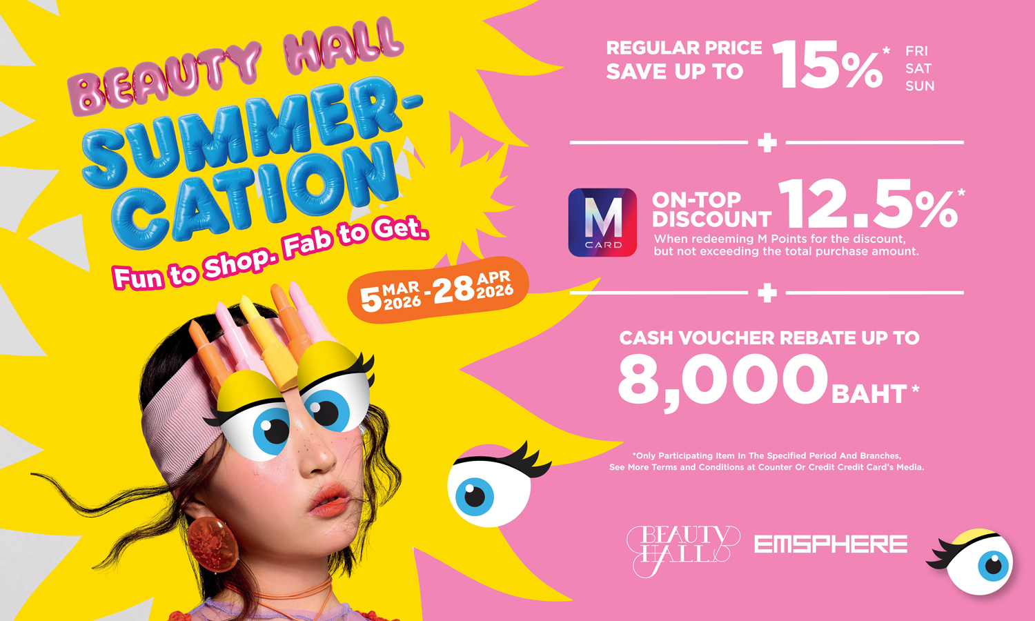 BEAUTY HALL SUMMER-CATION 2026