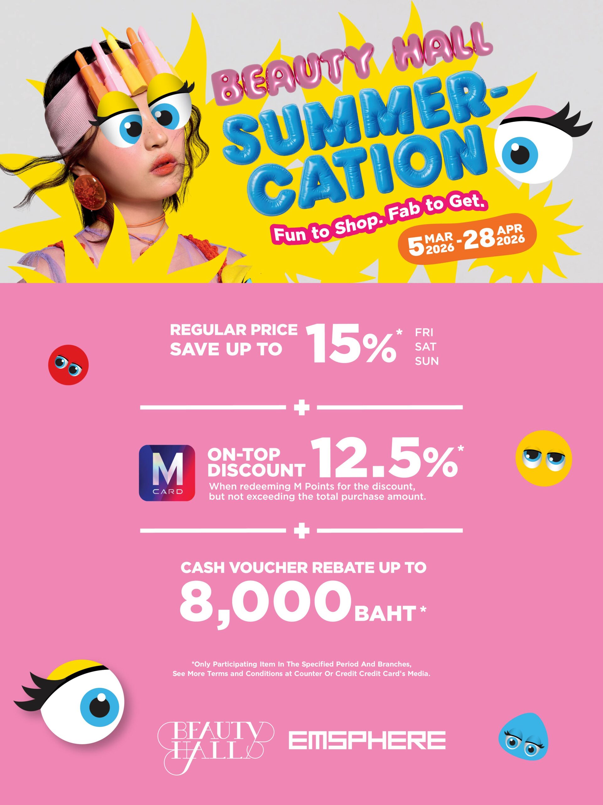 BEAUTY HALL SUMMER-CATION 2026