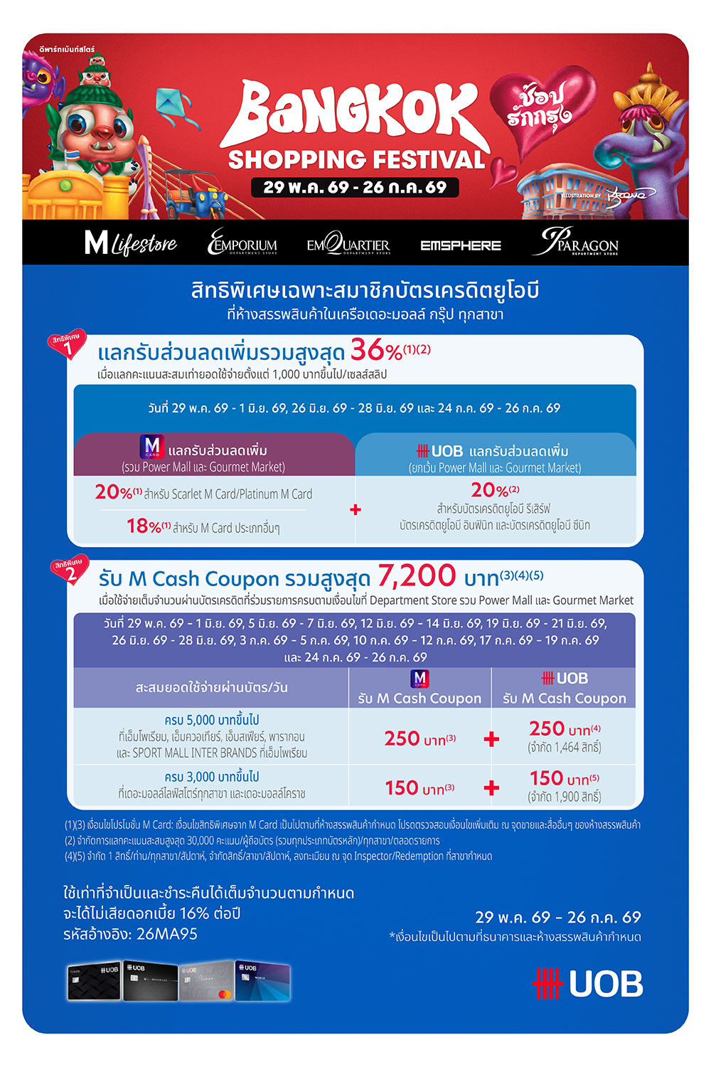 UOB Bangkok Shopping Festival  2026