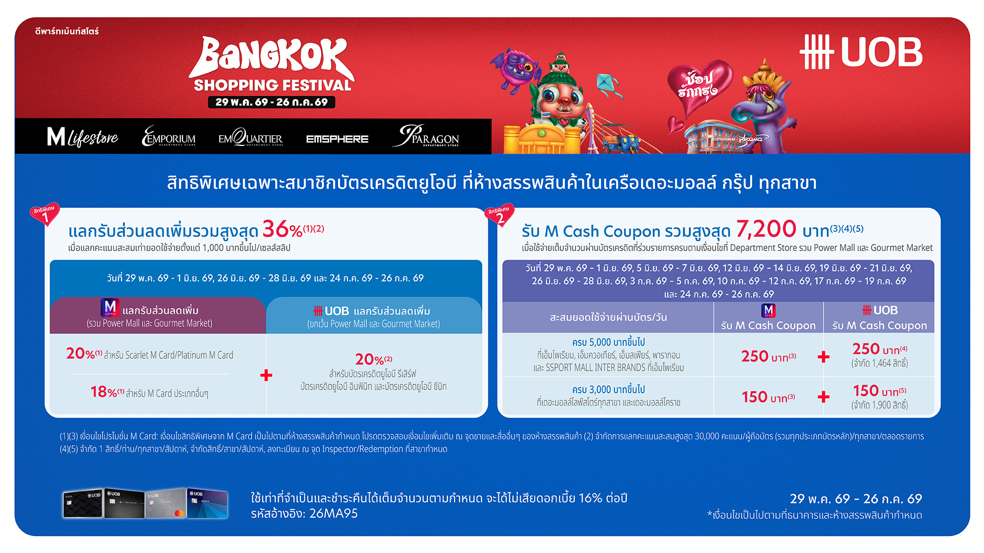 UOB Bangkok Shopping Festival  2026