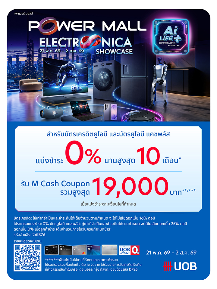 UOB Power Mall Electronica Showcase 2026