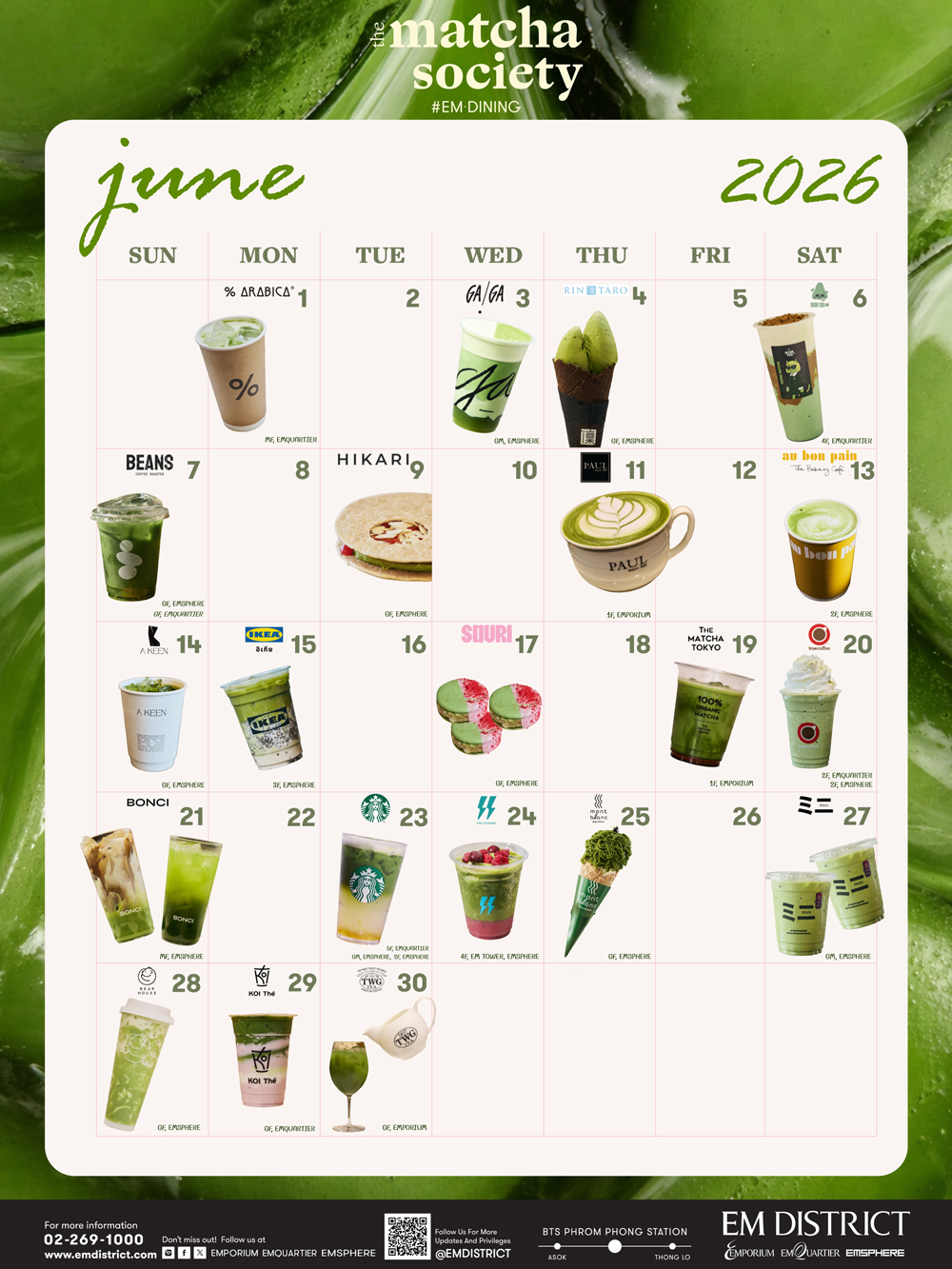 EM Matcha society 2026