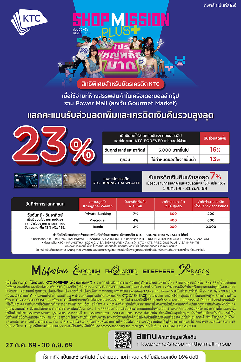 KTC Shop Mission Plus+ 2026
