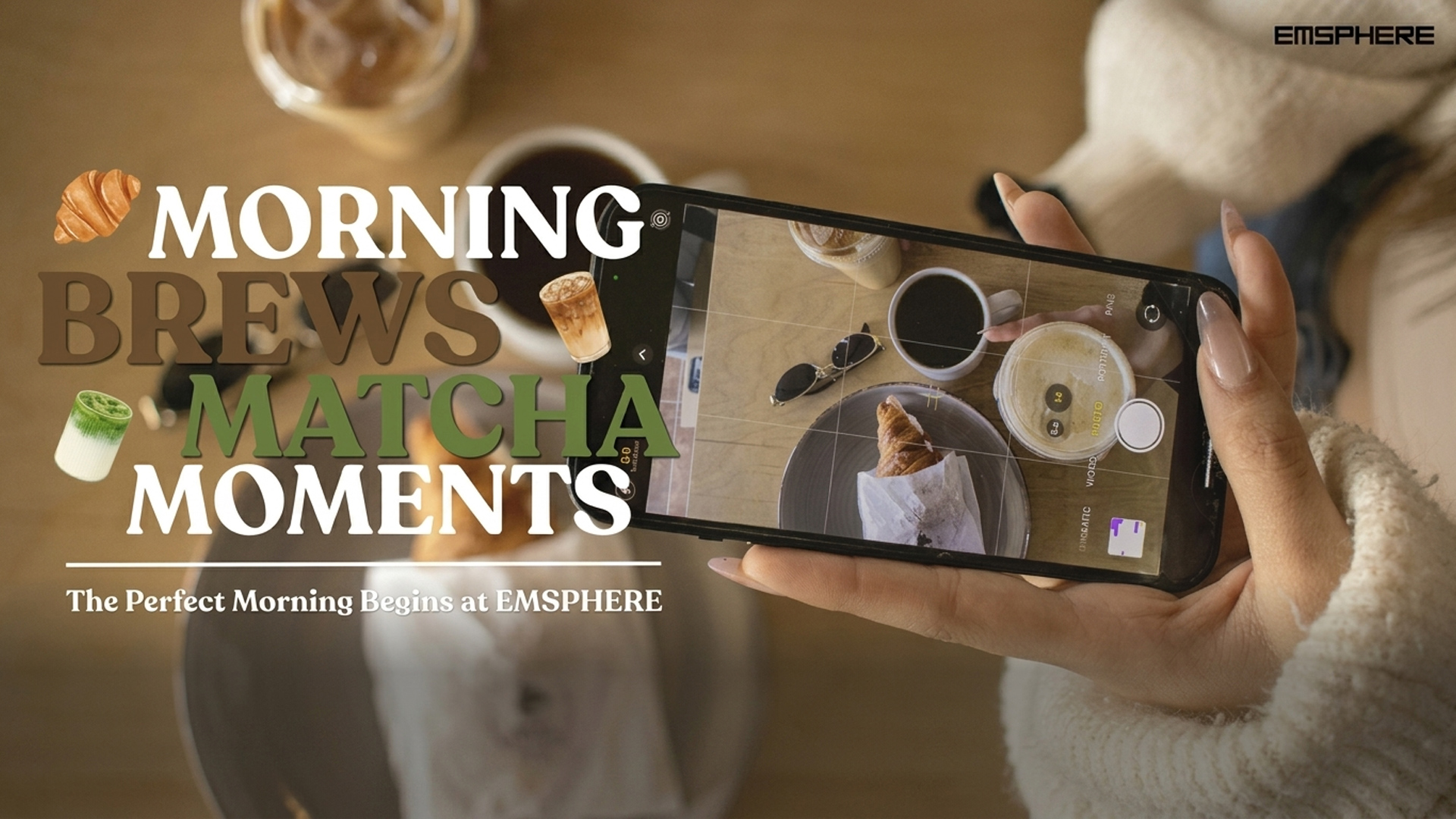เริ่มต้นเช้าวันใหม่แบบสไตล์กรุงเทพฯ กับกาแฟและมัทฉะที่ Emsphere 2026