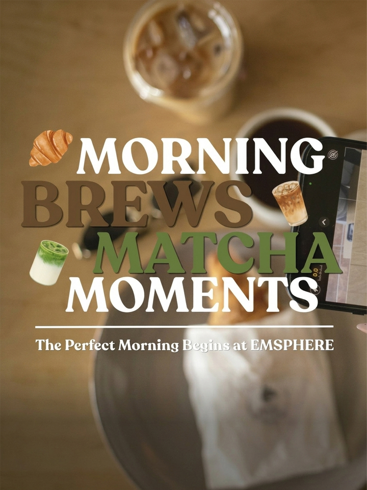 เริ่มต้นเช้าวันใหม่แบบสไตล์กรุงเทพฯ กับกาแฟและมัทฉะที่ Emsphere 2026