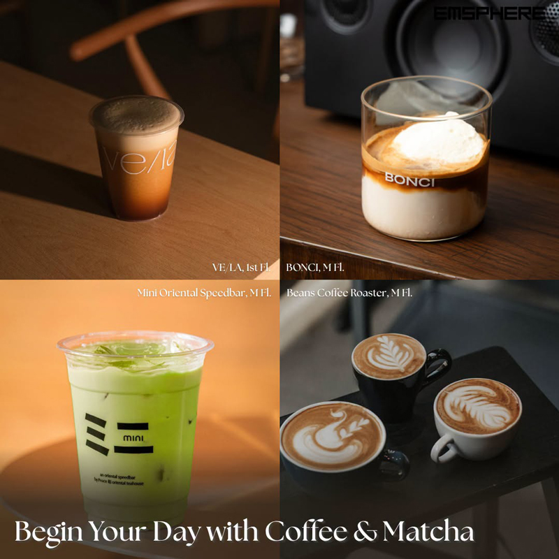Emsphere Your One-Day จุดหมายปลายทางกรุงเทพฯ 2026 - Coffee & Match